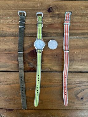 Timex with JCrew Women’s watch with three bands